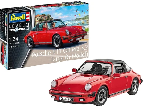 Konstruktorius Revell - Porsche 911 G Model Targa, 1/24, 07689