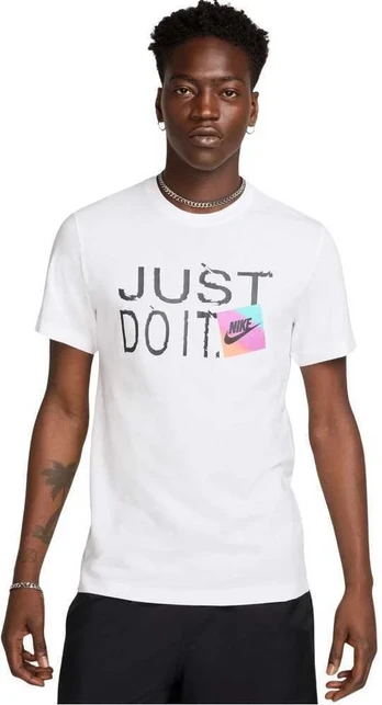 Nike Marškinėliai Vyrams M Nsw Tee 6Mo Jdi Sp25 Baltas HJ0563 100