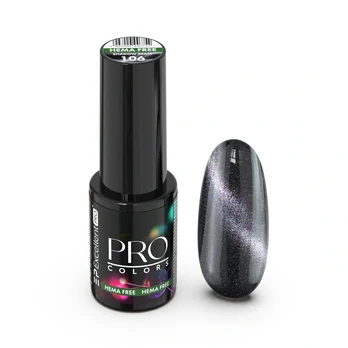 EXCELLENT PRO_Pro Colors Hema Free Cat Eye lakier hybrydowy 106 Shadow Beam 7g