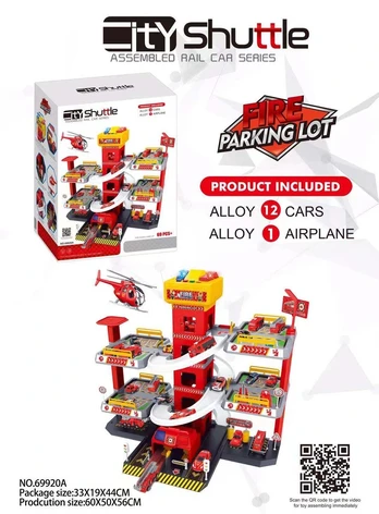 Multi-storey Fire Department Parking + Accessories