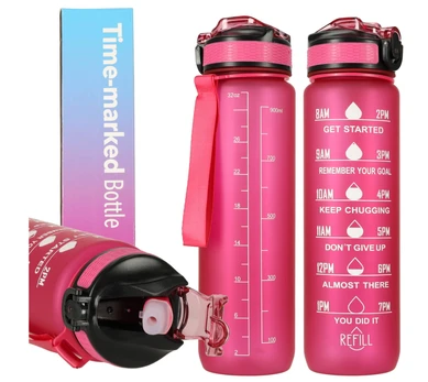 RoGer Vanduo bottle 1L pink