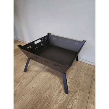 Laužavietė ABAS Fire Pit Etno 75 x 75 cm