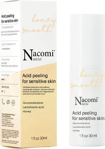 Nacomi Next Level Honey Smooth acid peeling for the face 30 ml