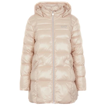 Pūkinis paltas moterims, Rožinė, Caban coat