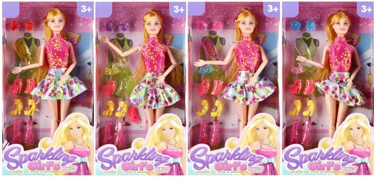 Lėlė 29 cm su priedais MEGA CREATIVE 523361