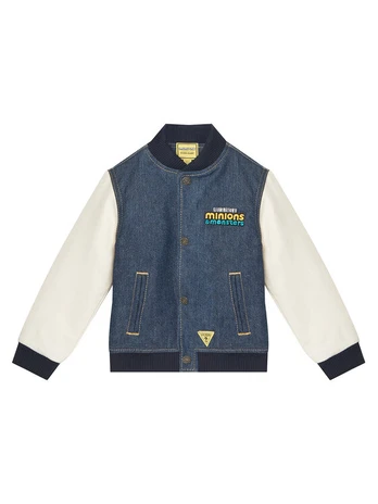 Guess Bomber striukė N6YL07 D2274 Mėlyna Regular Fit
