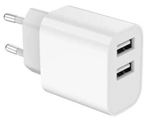 CHARGER USB UNIVERSAL WHITE/2P TA-UC-2A12-01 GEMBIRD