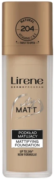Lirene City Matt matinantis pagrindas 204 Natūralus 30 ml