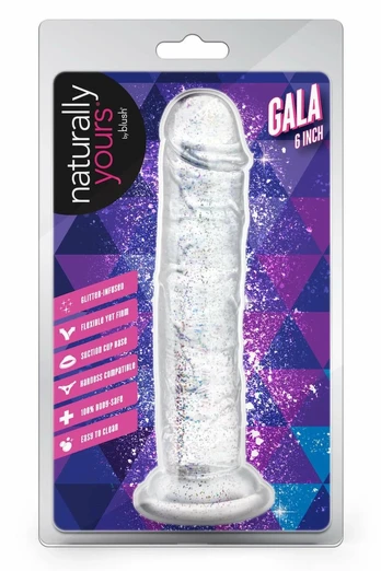 Blush Naturally Yours Gala Sparkling Clear 15.2 cm Glitter Effect