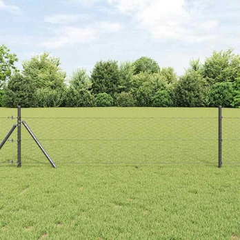 Tvorelės stulpas Pilka 10 x 0,8 m (36 mm tinklelis)