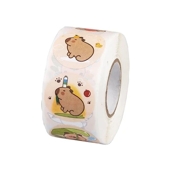 Dekoratyvinė juostelė, lipdukai Capybara
