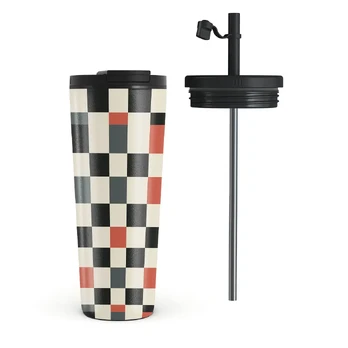 Pitstop - Travel Mug, 700 ml / Flap & Straw Set