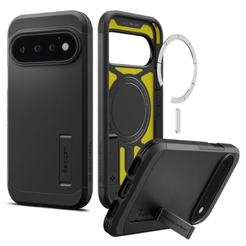 Dėklas SPIGEN TOUGH ARMOR MAG MAGSAFE GOOGLE PIXEL 11 PRO Juodas