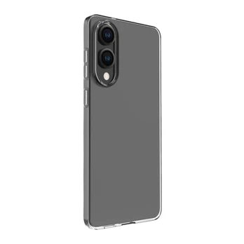 „Evelatus“ „Samsung Galaxy S25 Edge“ skaidrus silikoninis dėklas, 1,5 mm TPU, permatomas