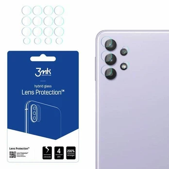 3MK Lens Protect Sam A33 5G A336 Fotoaparato objektyvo apsauga 4 vnt