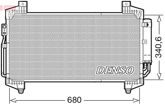 Kondensatorius, oro kondicionierius DENSO DCN45014