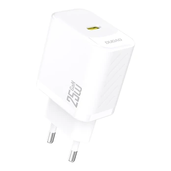 Įkroviklis Dudao A27 GaN 25W USB-C baltas