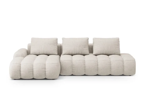 Left Corner Sofa With Bed Function And Box, "Linz", 3 Seats, 275x142x84 Made in Europe