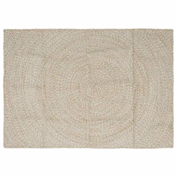 Kilimas Natūrali ir Balta 120 x 170 cm Džiutas