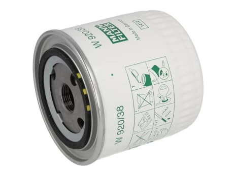 Alyvos filtras MANN-FILTER W920/38