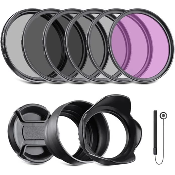 Neewer 58 MM Professional Lens Filter Priedas Kit