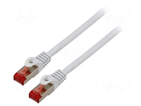 LANBERG Patchcord cat.6 FTP 5m grey | PCF6-10CU-0500-S