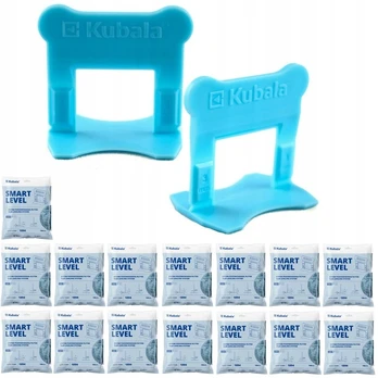 Kubala Smart Level klipsai plytelių išlyginimui 3mm, 1500 vnt.