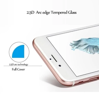 LCD apsauginis stikliukas "2.5D Full Glue" Xiaomi Note 6 Pro juodas be įpakavimo