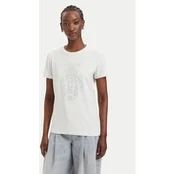 Guess Marškinėliai V6GI12 K3325 Kreminė Regular Fit