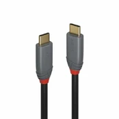 Kabelis USB Lindy LINDY USB 3.2 Kabelis Typ C/C 5A PD Anthra Line M/M 2m kaina