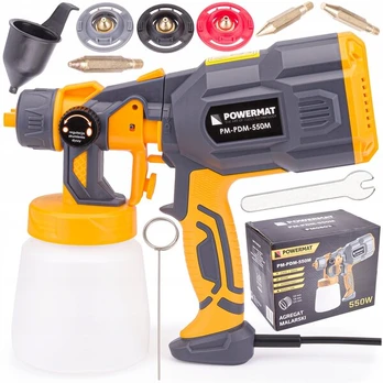 Dažų pistoletas Powermat PM-PDM-550M, 550W