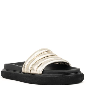 Šlepetės moterims, Auksinė, Slippers, La conte