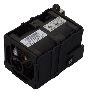 HP 732136-001 Kompiuterio korpusui Ventiliatorius Juoda