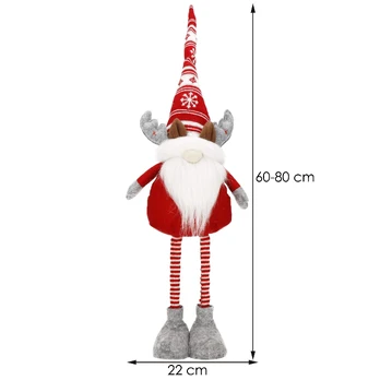 Springos CA1007 OZDOBA ŚWIĄTECZNA "SKRZAT" 80 CM