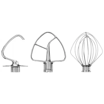 Plaktuvas, tešlos kablys, plakiklis KitchenAid 5KSM5TH3PSS