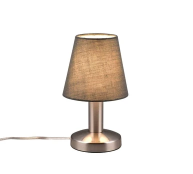 TRIO-Lighting Mats II table lamp E14 grey galda lampa