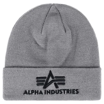 Alpha Industries 3D Beanie Grey Heather Žieminė kepurė