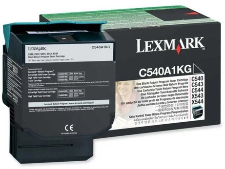 Lexmark C540/C543/C544 cartridge juodas