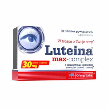 Olimp Maisto papildas Lutein Max-Complex 30 tablečių