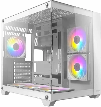 Sharkoon Gehäuse AK7 ARGB ATX baltas