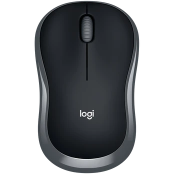 Logitech M185 belaidė optinė pelė, USB imtuvas, 1000dpi, pilka