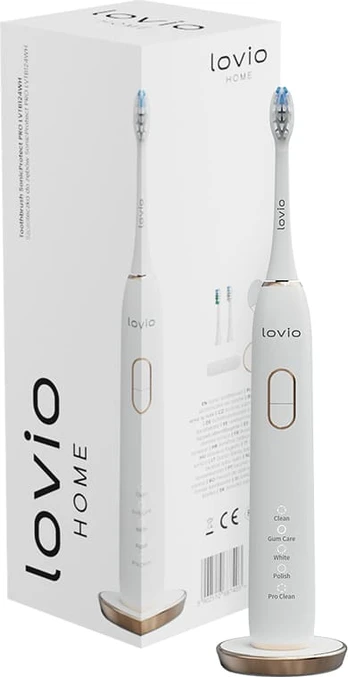 Lovio LVTB124WH SonicProtect PRO balta