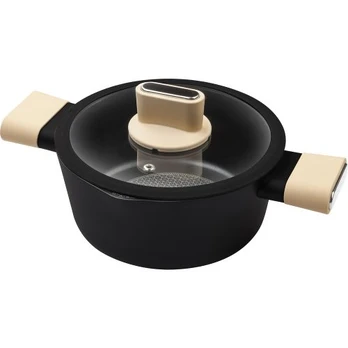 Lamart LT1219 POELE casserole, 24 x 11 cm, beige
