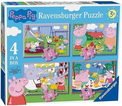 Peppa Pig 4 In 1 Puzzle - RAVENSBURGER dėlionė
