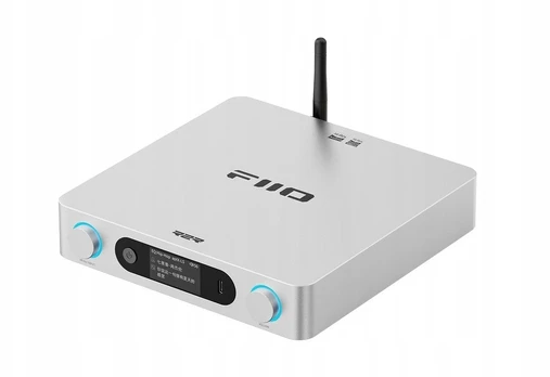 Stiprintuvas FiiO BR15 R2R - sidabrinis - R2R didelės raiškos „Bluetooth“ imtuvas
