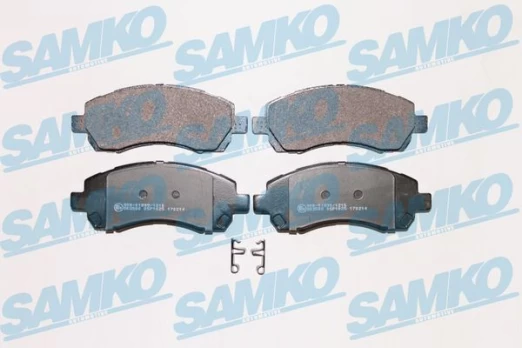 Stabdžių trinkelių rinkinys, diskinis stabdys SAMKO 5SP1025
