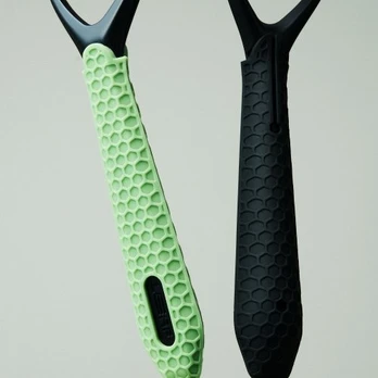 Leaf Shave Leaf Two Grip Silikoninė įmautė skustuvo rankenai, Sage Green