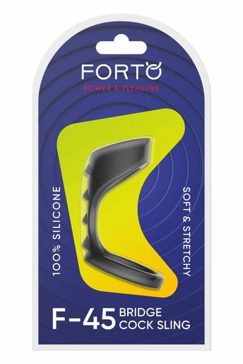FORTO F-45 Textured Bridge Support Ring Black Silicone Adjustable