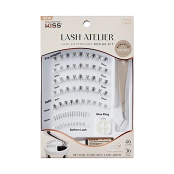 KISS Lash Atelier Design 01 False Eyelash Set Moterims