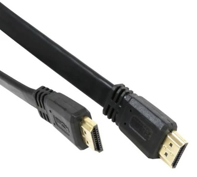 Omega kabelis HDMI 1,5 m plokščias (41847)